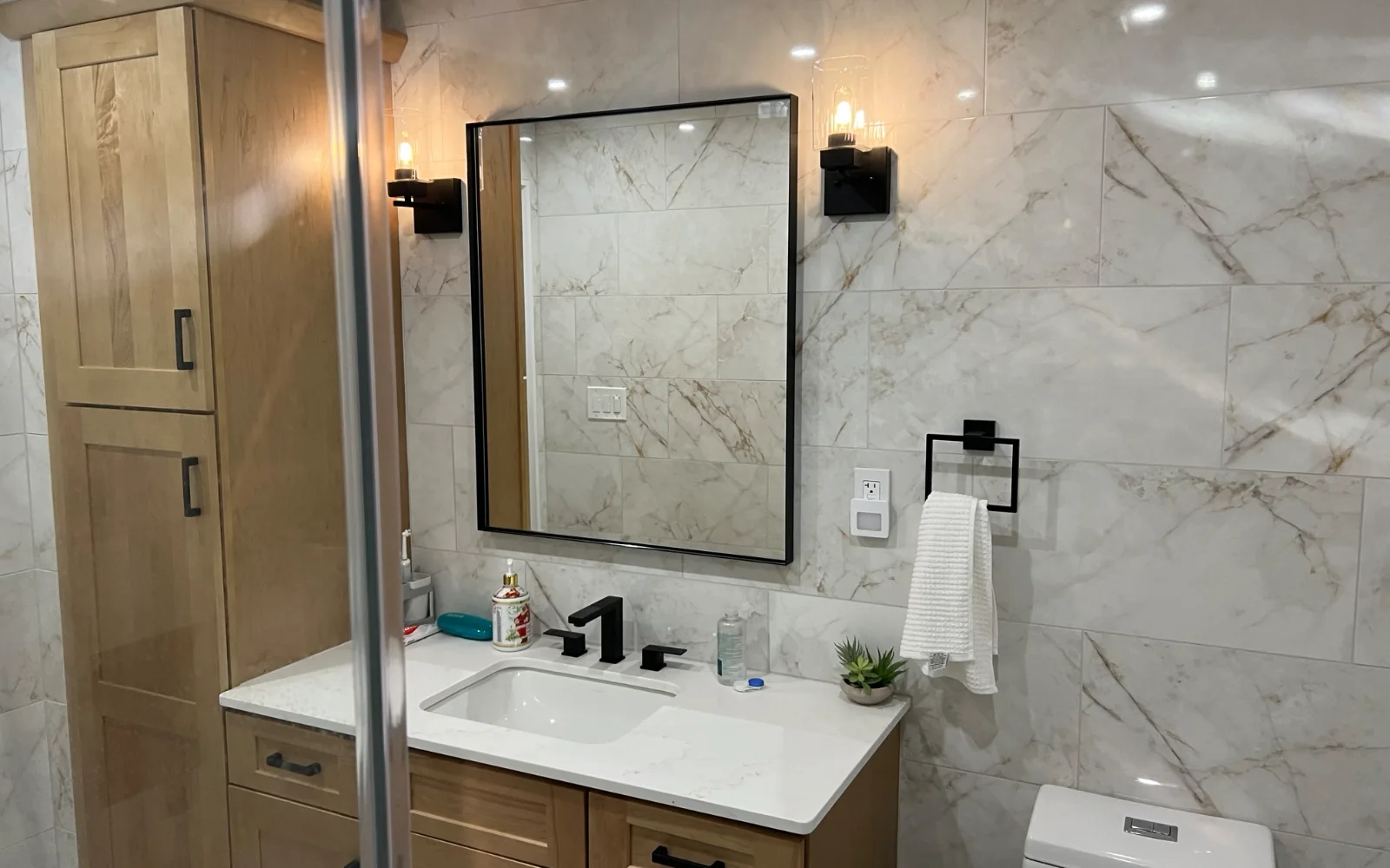 Ayer Bathroom Remodeling project by DeFaria Construction
