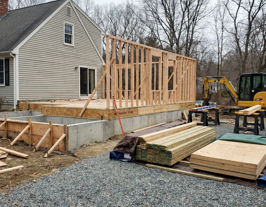 Foundation and Framing before or in-progress project photo