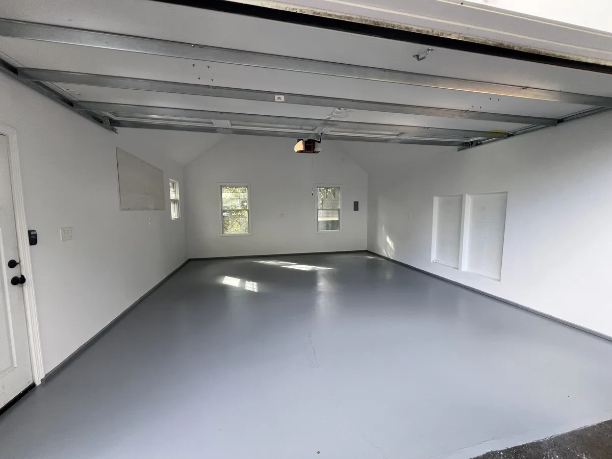 Finished room after insulation and drywall over the framing, DeFaria project