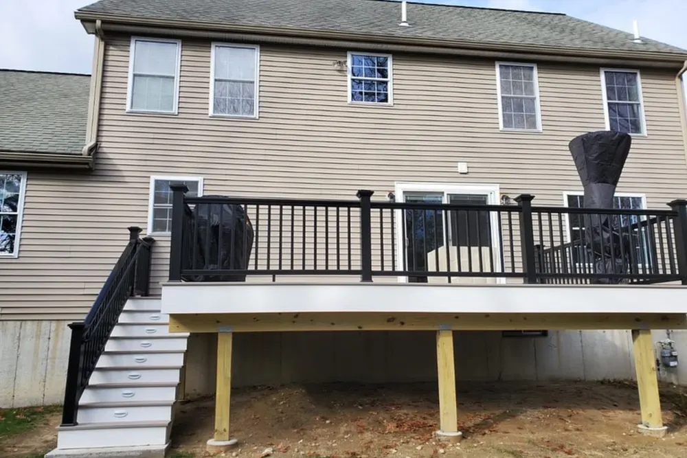 Finished decks and patios in Lynn, MA, materials and finish