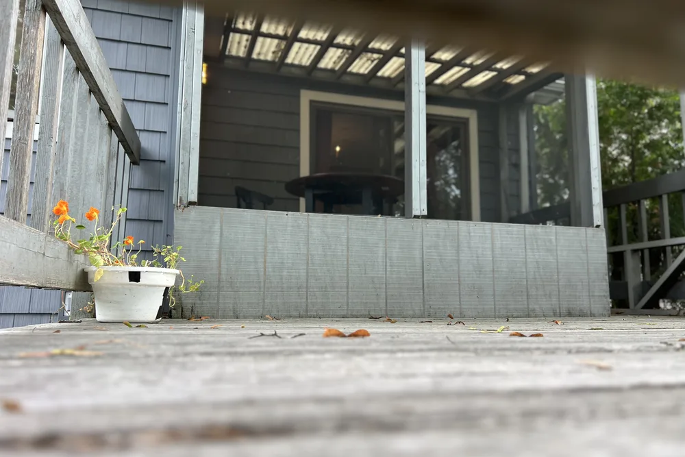 Finished decks and patios in Georgetown, MA — step by step