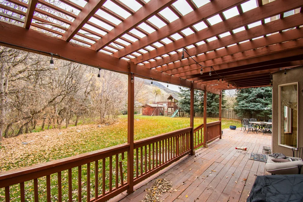 Finished decks and patios in Georgetown, MA — built for local homes
