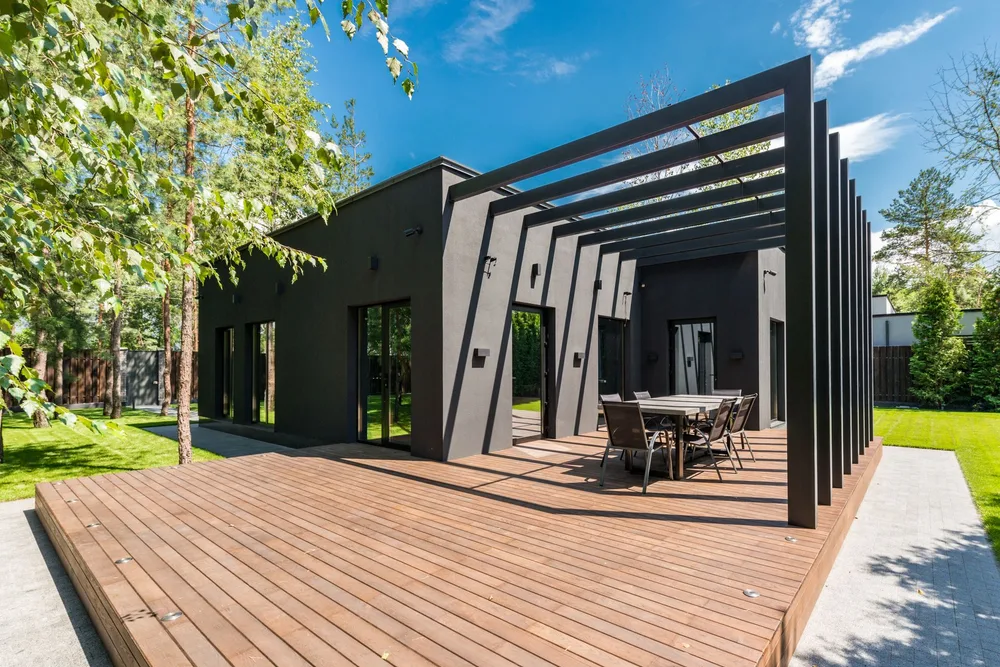 Finished decks and patios in Georgetown, MA — materials and finish