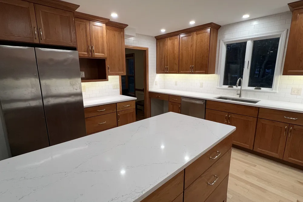Finished kitchen remodeling in Gloucester, MA — built for local homes