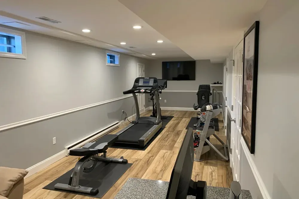 Interior painting by DeFaria Construction for Marblehead, MA homes, painting in winter